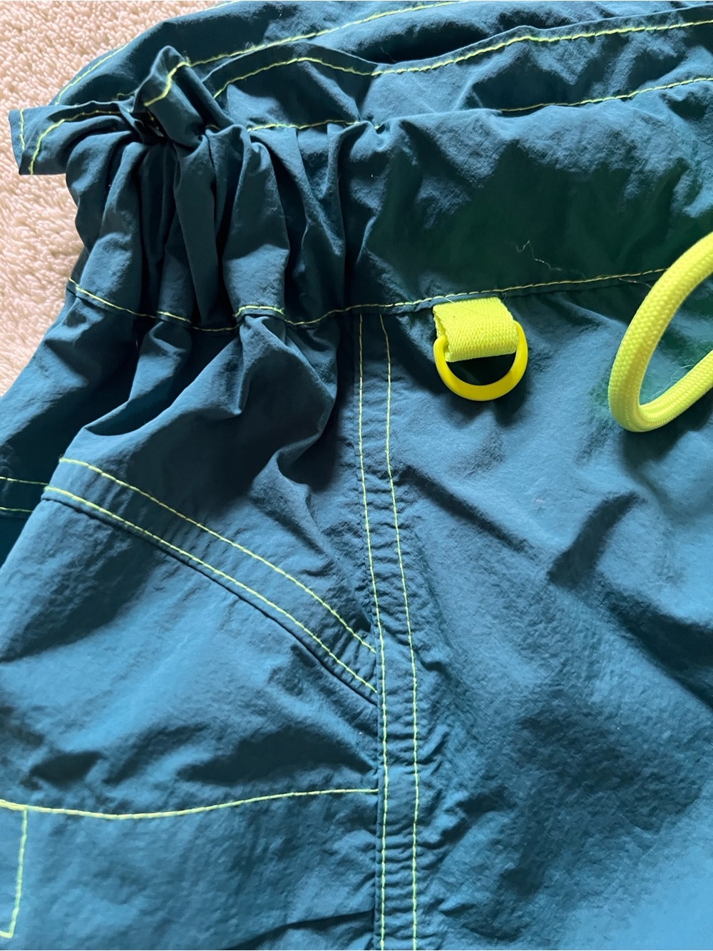 Free People FP Movement In The Wild Hiking Cargo Pants Teal Turquoise - Picture 8 of 12